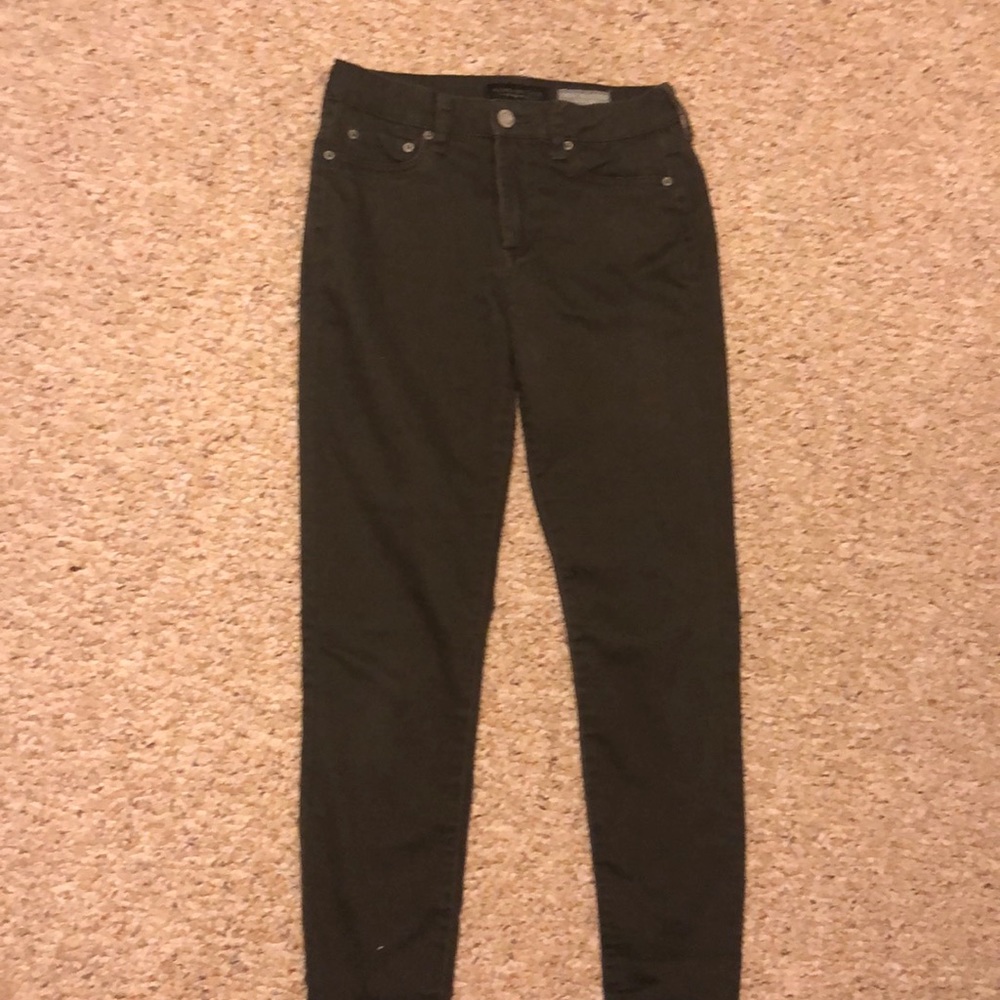 Green High waisted Aeropostale jeggings